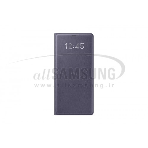 گلکسی نوت 8 سامسونگ ال ای دی ویو کاور بنفش Samsung Galaxy Note8 LED View Cover Purple EF-NN950PV