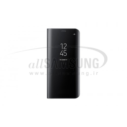 گلکسی اس 8 پلاس سامسونگ کلیر ویو استندینگ کاور مشکی Samsung Galaxy S8+ Clear View Standing Cover Black