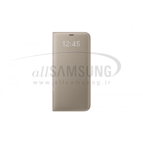 گلکسی اس 8 سامسونگ ال ای دی ویو کاور طلایی Samsung Galaxy S8 LED View Cover Gold EF-NG950