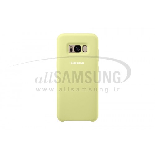 گلکسی اس 8 سامسونگ سیلیکون کاور سبز Samsung Galaxy S8 Silicone Cover Green