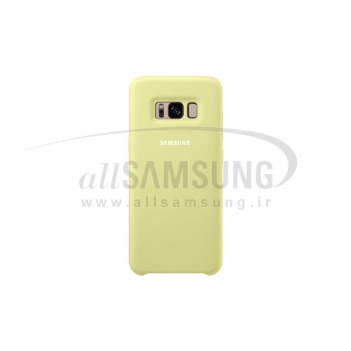 گلکسی اس 8 پلاس سامسونگ سیلیکون کاور سبز Samsung Galaxy S8+ Silicone Cover Green