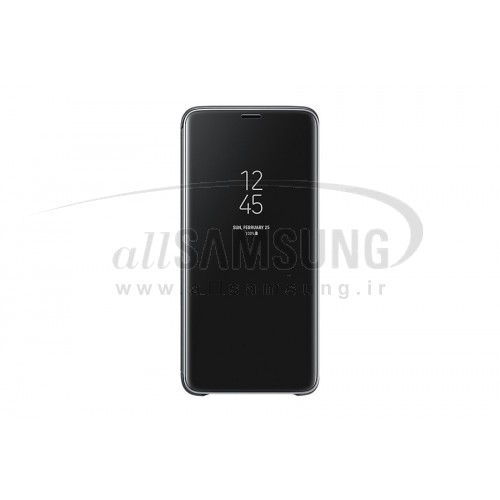 گلکسی اس 9 پلاس سامسونگ کلیر ویو استندینگ کاور مشکی Samsung Galaxy S9+ Clear View Standing Cover Black