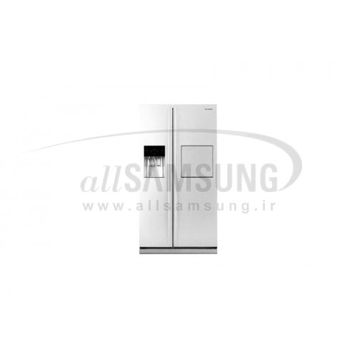 یخچال فریزر ساید بای ساید سامسونگ 25 فوت آر اس 225 سفید چرمی Samsung Side By Side RS225 White