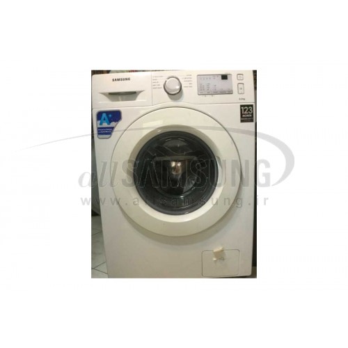 ماشین لباسشویی سامسونگ 6 کیلویی B1242 تسمه ای سفید دست دوم Samsung Washing Machine 6kg B1242 White Second Hand