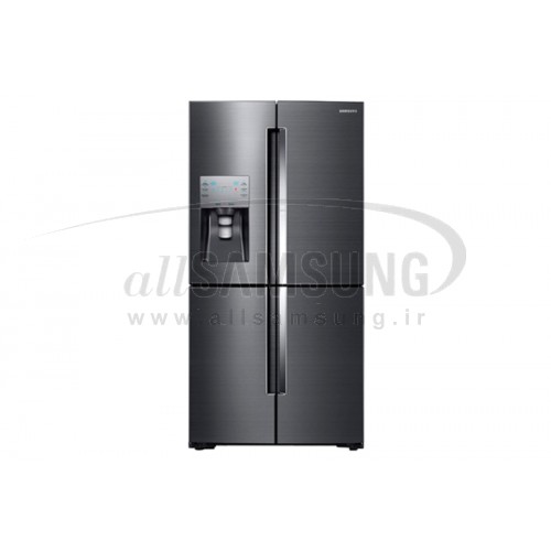یخچال فریزر ساید بای ساید سامسونگ 34 فوت رومانو مشکی Samsung Side By Side Food Showcase Romano Platinum
