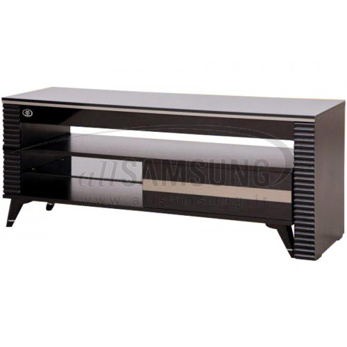 میز تلویزیون سامسونگ مدل R204 مشکی نقره ای Tv Stand R204 Black Silver Gloss
