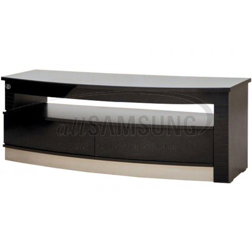 میز تلویزیون سامسونگ مدل R412 مشکی نقره ای Tv Stand R412 Black Silver Gloss