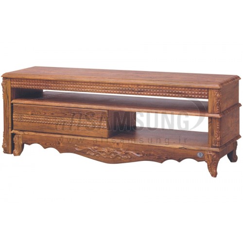 میز تلویزیون سامسونگ مدل R712 آنتیک طلایی Tv Stand R712 Antique Gold