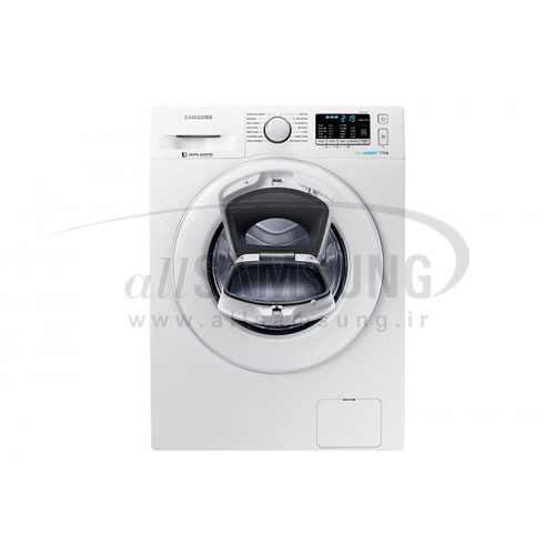 ماشین لباسشویی سامسونگ 7 کیلویی تسمه ای ادواش سفید Samsung Washing Machine AddWash 7kg J1477 White