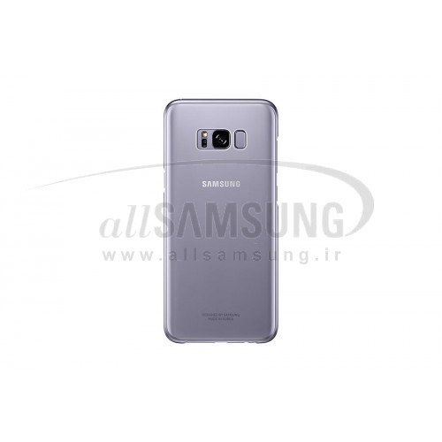 گلکسی اس 8 پلاس سامسونگ کلیر کاور بنفش Samsung Galaxy S8+ Clear Cover Violet EF-QG955CV