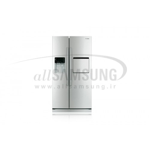 یخچال فریزر ساید بای ساید سامسونگ 23 فوت آر اس 23 کا سفید Samsung Side By Side RS23K White
