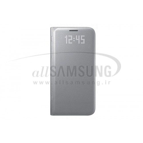 گلکسی اس 7 سامسونگ ال ای دی ویو کاور نقره ای Samsung Galaxy S7 LED View Cover Silver