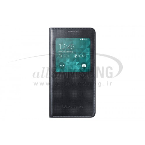 گلکسی آلفا سامسونگ اس ویو کاور مشکی Samsung Galaxy ALPHA S View Cover Black