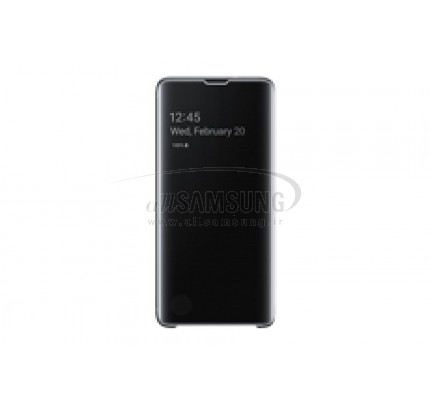 گلکسی اس 10 سامسونگ کلیر ویو کاور مشکی Samsung Galaxy S10 Clear View Cover Black