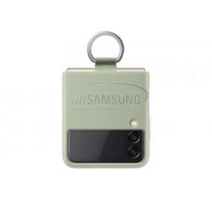 کاور سیلیکونی Galaxy Z Flip3 5G سامسونگ رنگ سبز زیتونی