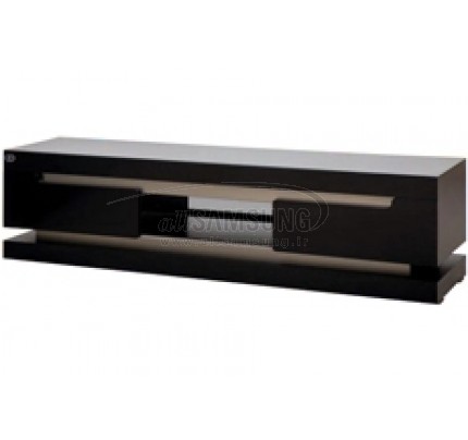 میز تلویزیون سامسونگ مدل R608 مشکی نقره ای Tv Stand R608 Black Silver