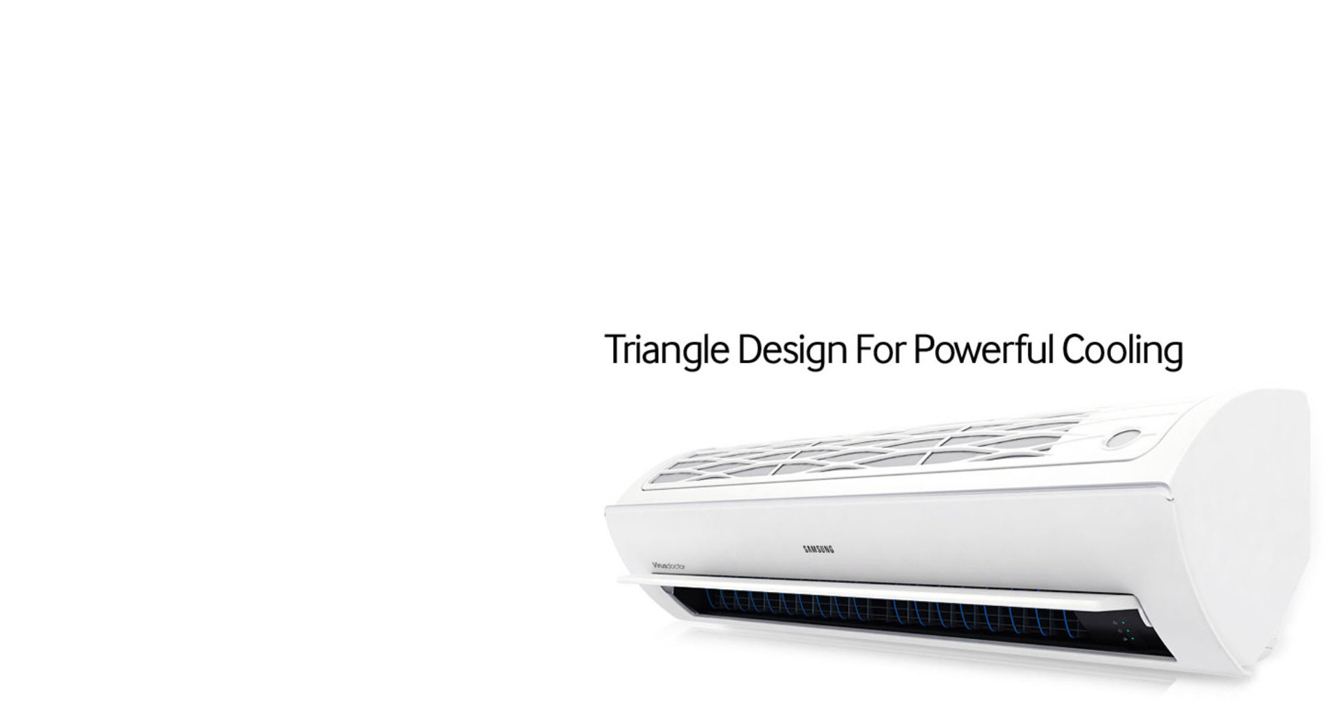 طراحی سه وجهی (Triangle Design) کولر گازی Good، با خنک کنندگی قدرتمند