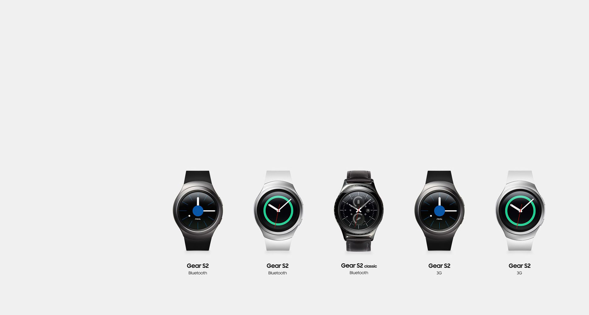 مدل های ساعت سامسونگ Gear S2