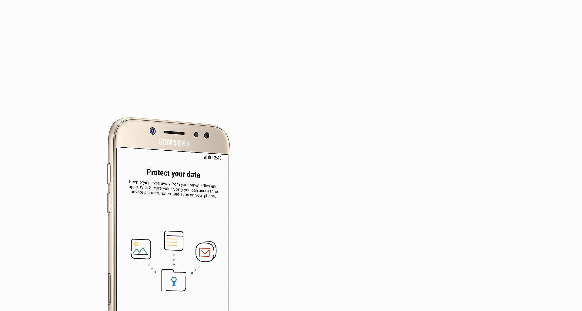 گوشی گلکسی جی 5 پرو با امنیتی فوق العاده برای محافظت از اطلاعات شما