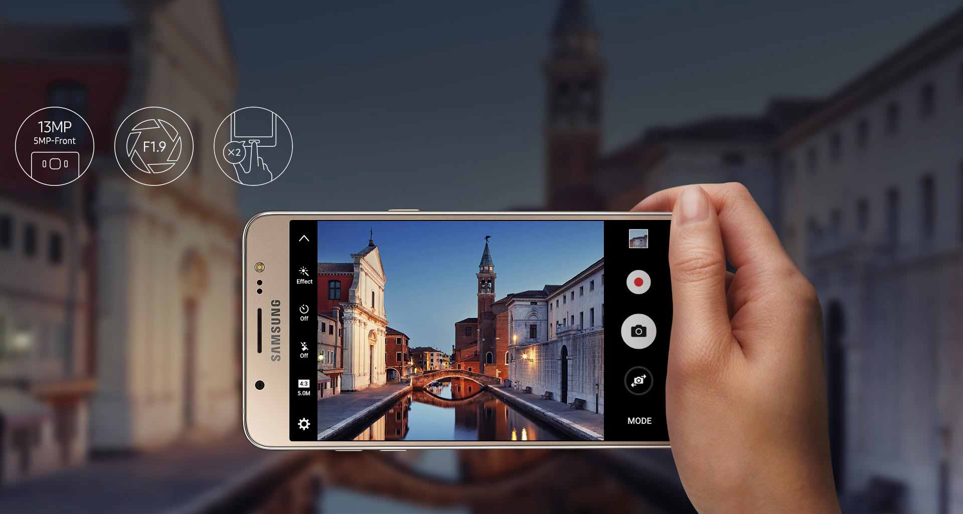 ثبت لحظات زندگی با بهترین کیفیت دوربین گوشی Galaxy J5 2016