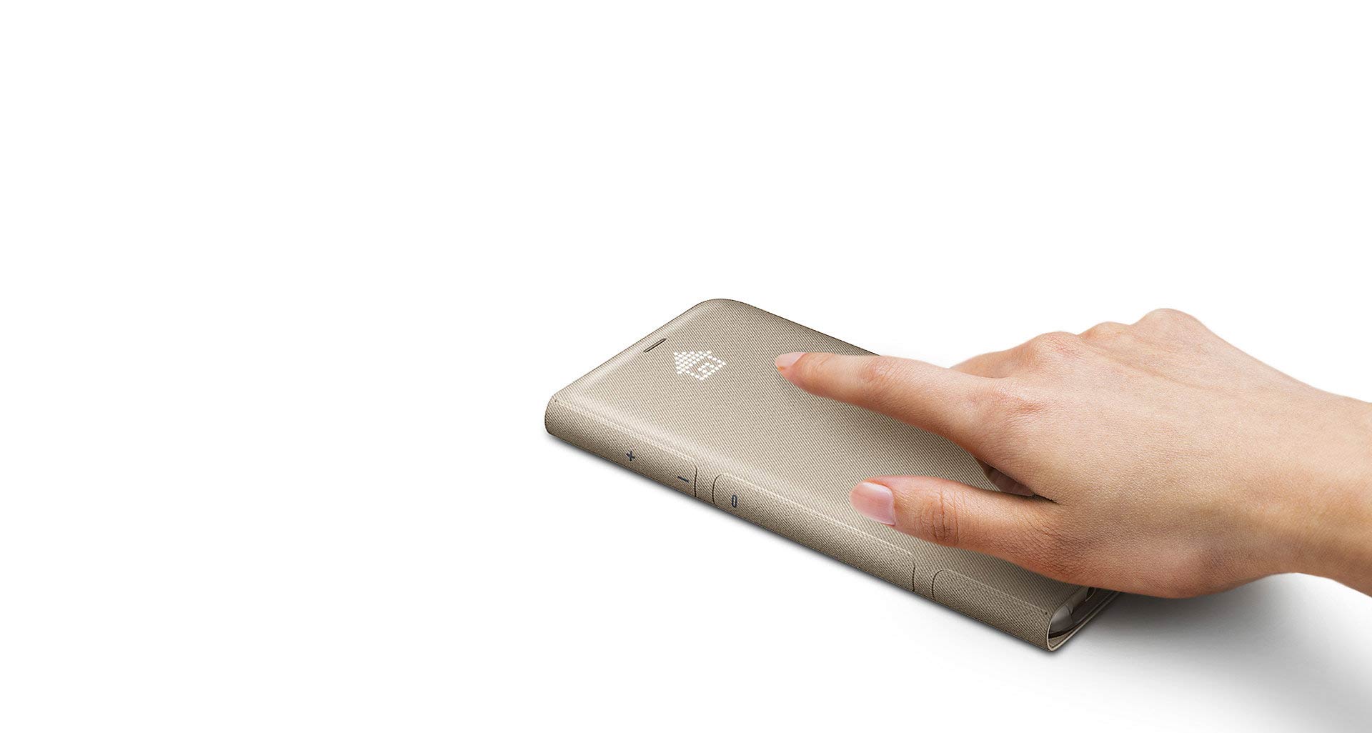 کنترل گوشی سامسونگ Galaxy S8+ با کاور LED View