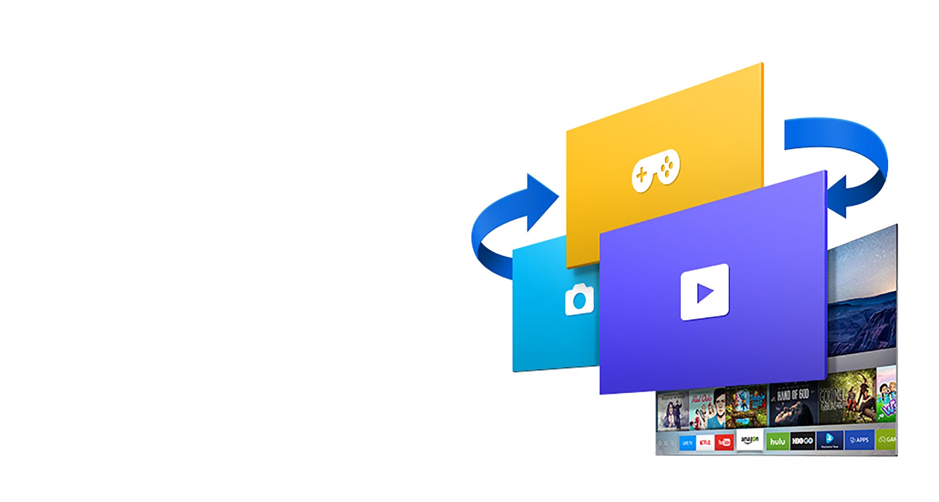 تلویزیون 65KU7975 همراه با سیستم عامل تایزن Tizen