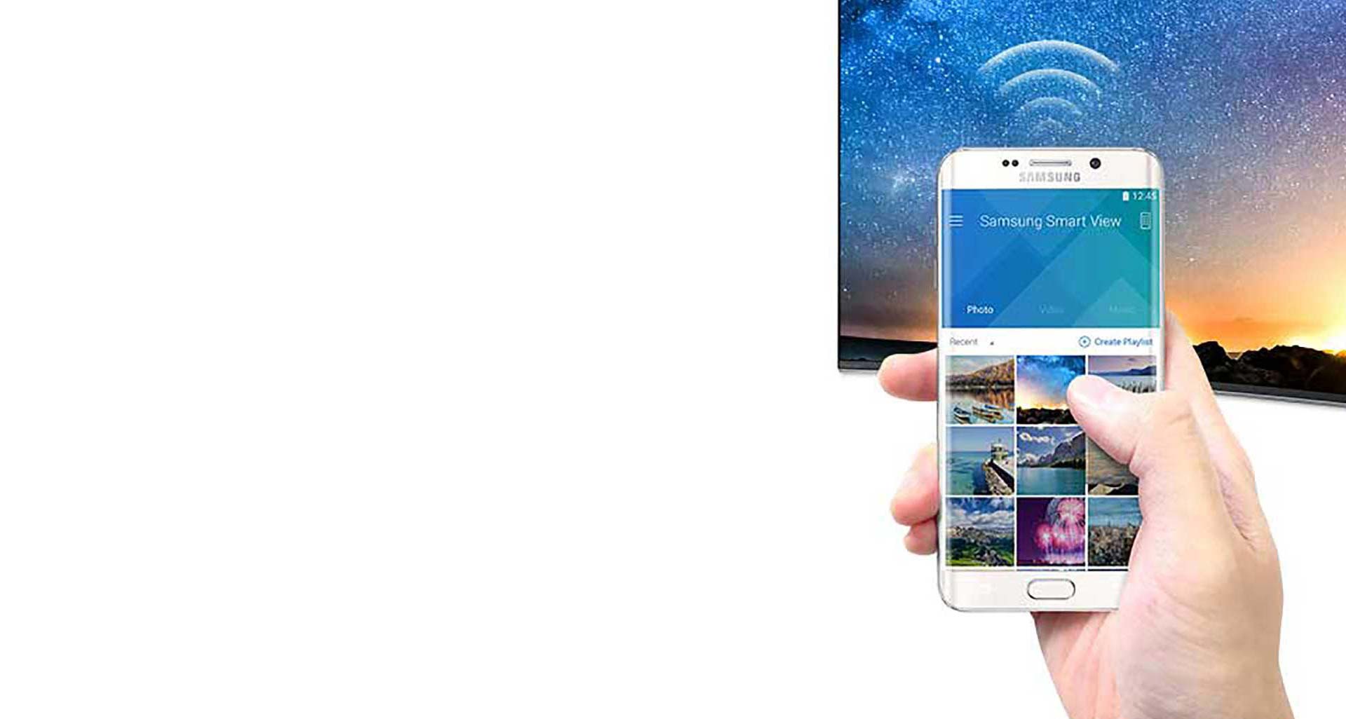 پخش محتوای تلفن همراه از تلویزیون Smart سامسونگ با Smart View App