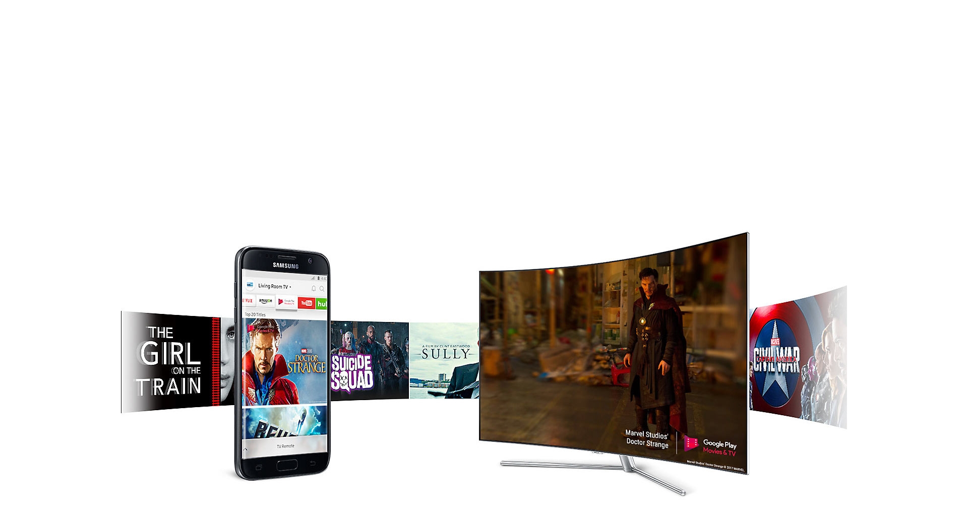 تلویزیون QLED سامسونگ سری 7 و Smart View
