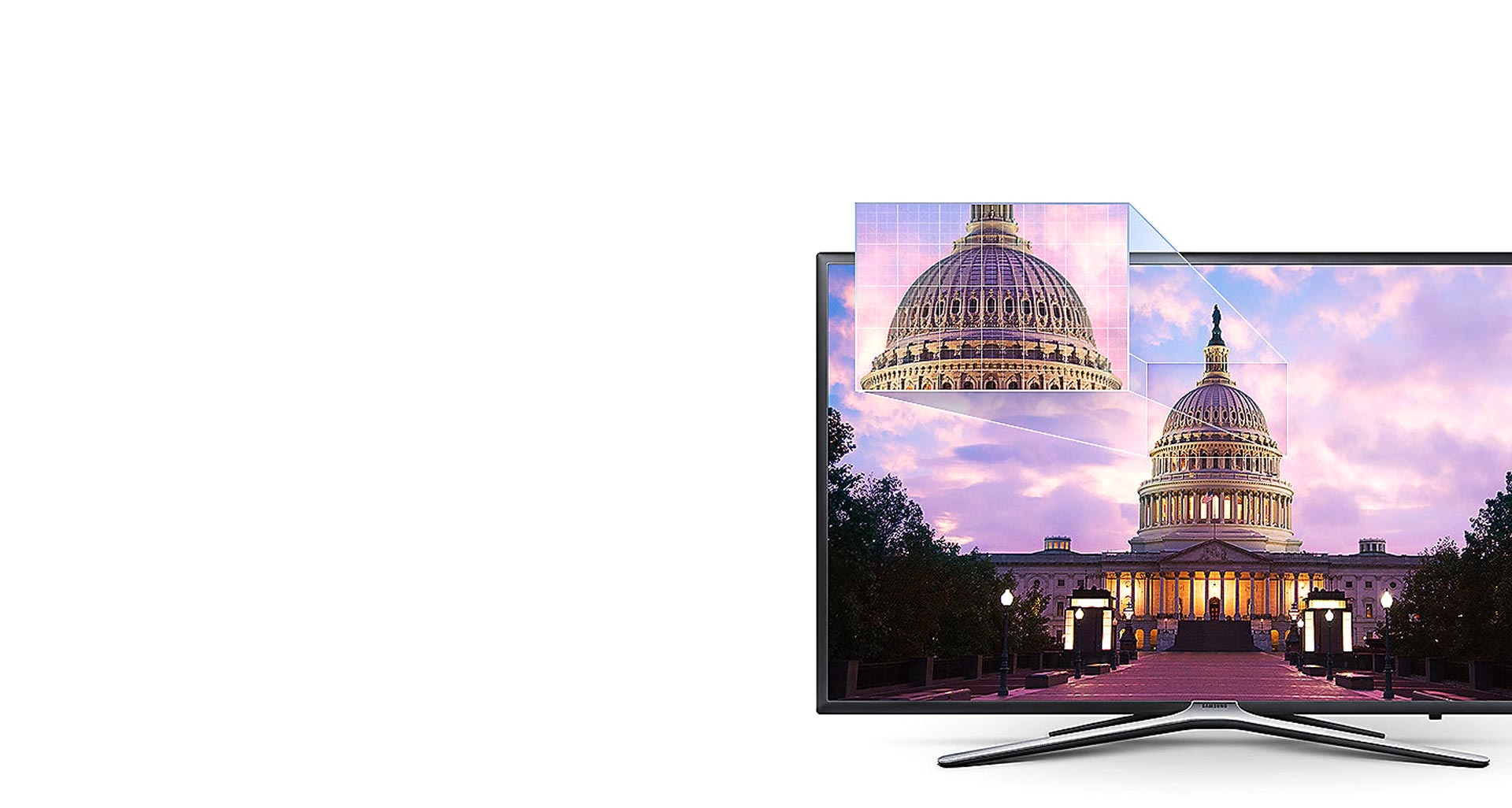 تلویزیون فول اچ دی سامسونگ با تنظیم نقاط نوری حرفه ای
