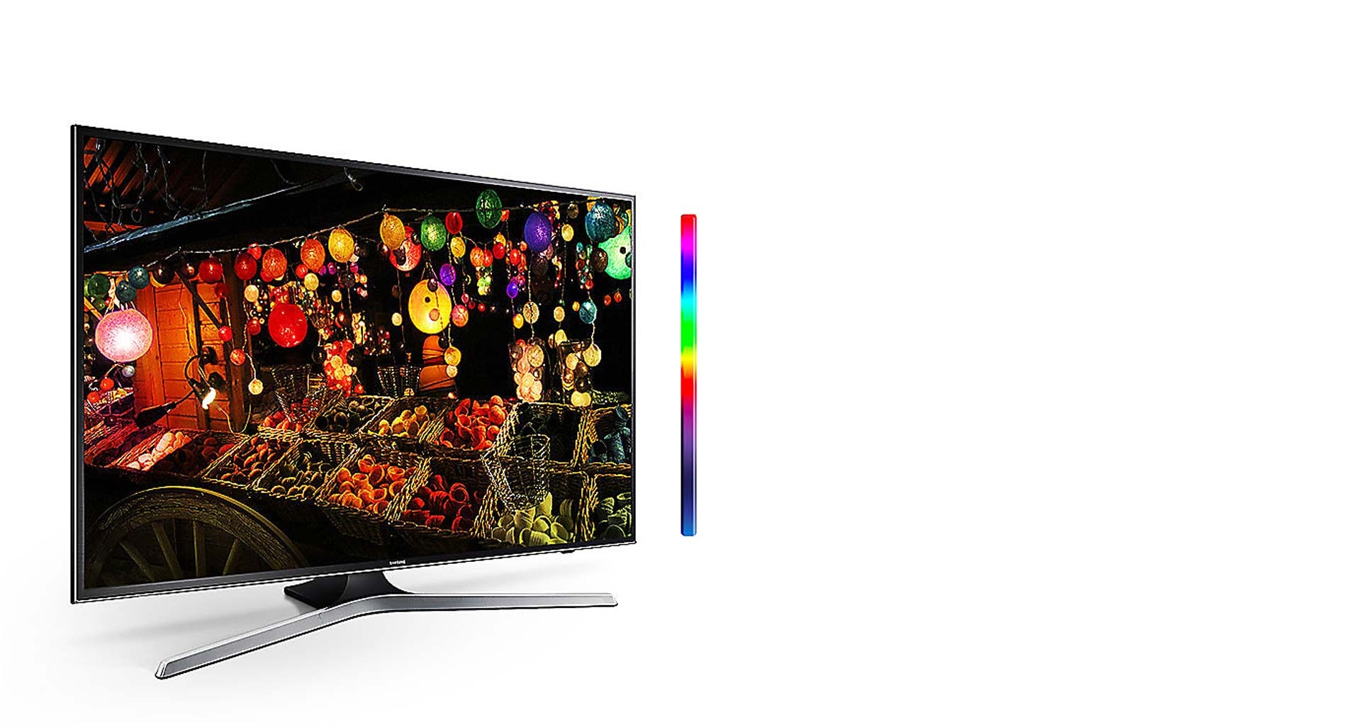 تجربه رنگ های طبیعی با ال ای دی هوشمند UHD 4K