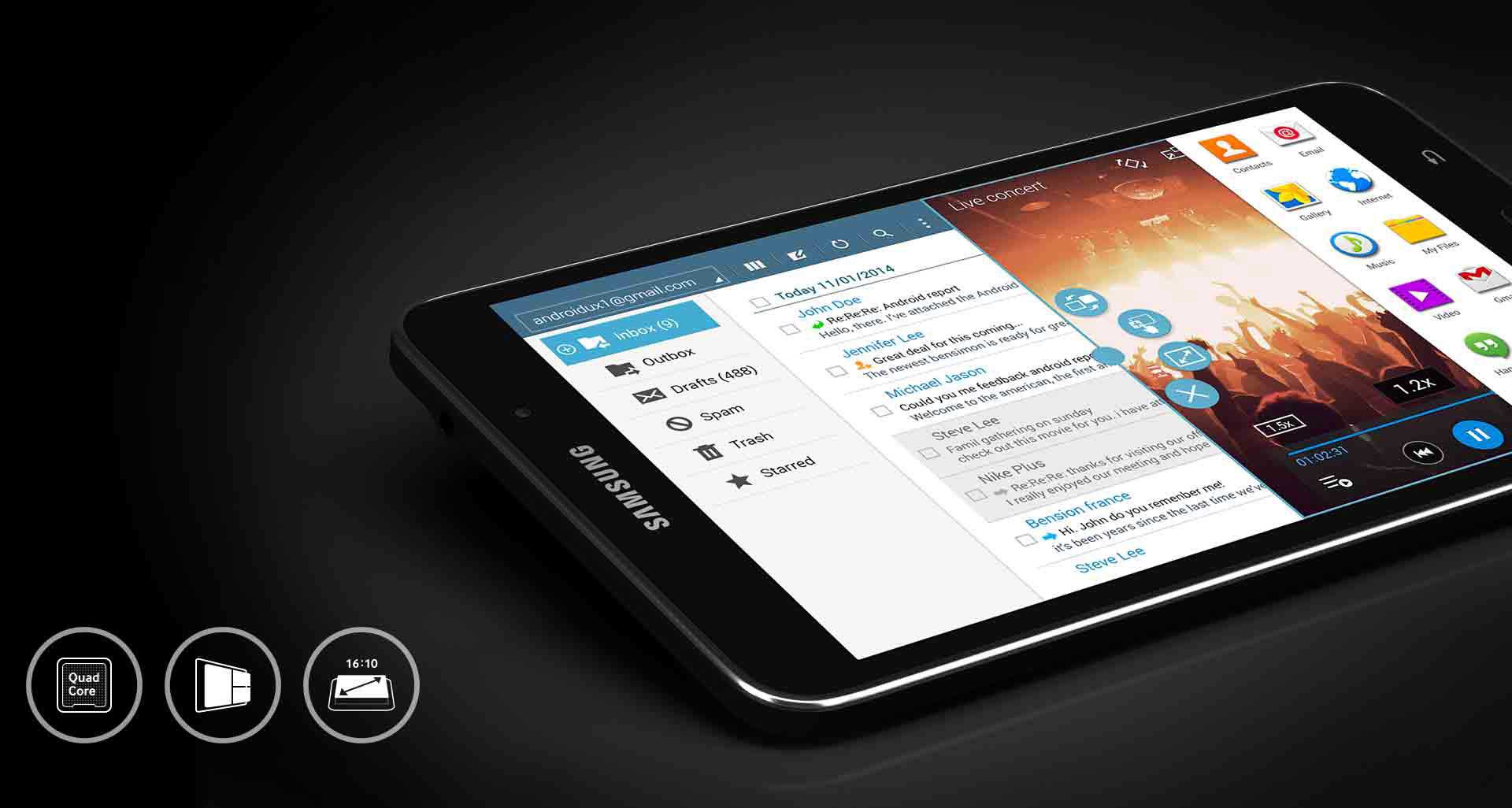 عملکرد پیشرفته و قدرتمند Multi-Window