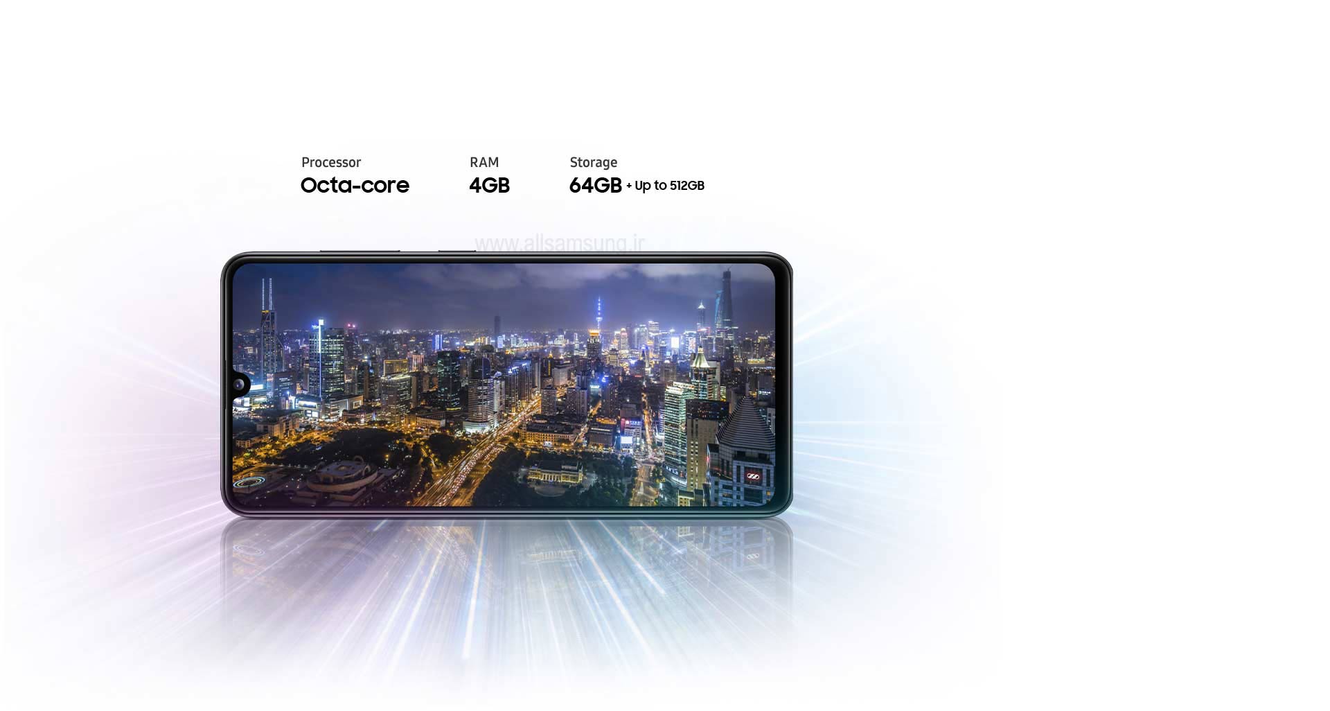 گوشی موبایل سامسونگ مدل galaxy a41