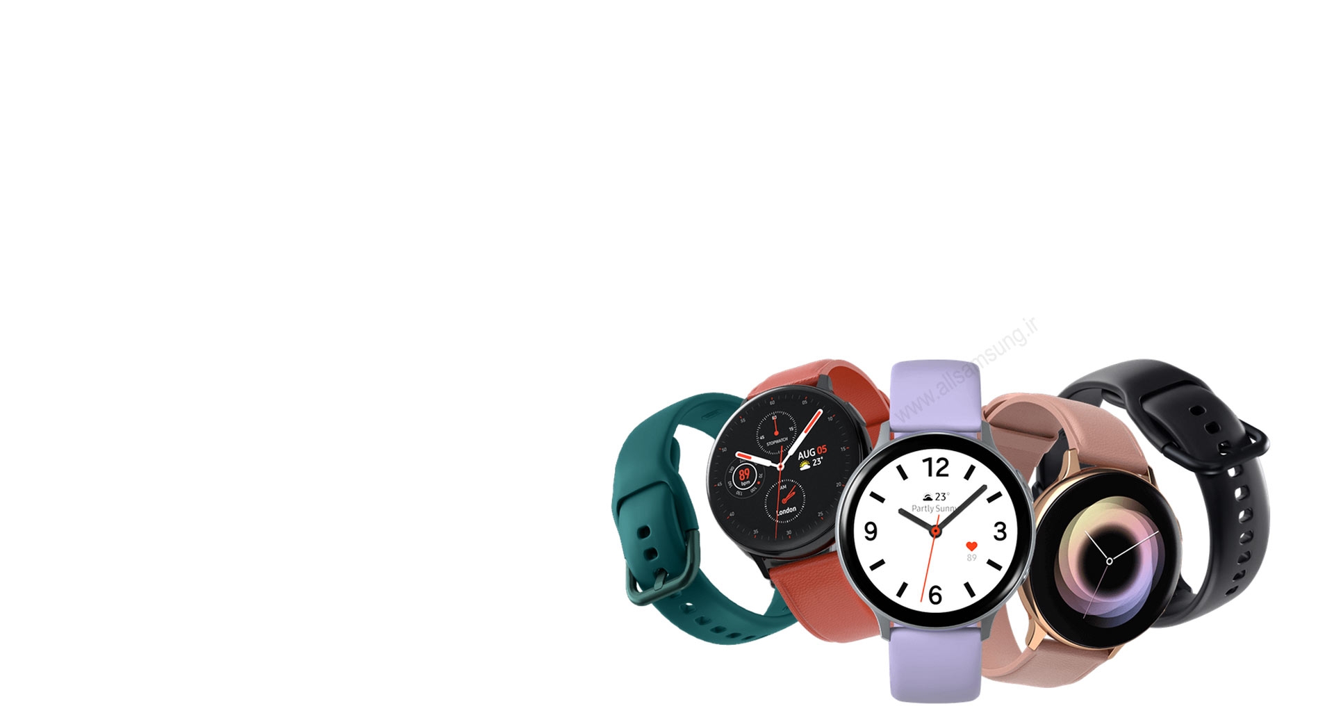 galaxy watch active2، ساعتی طراحی شده توسط شما و مطابق با سلیقه شما