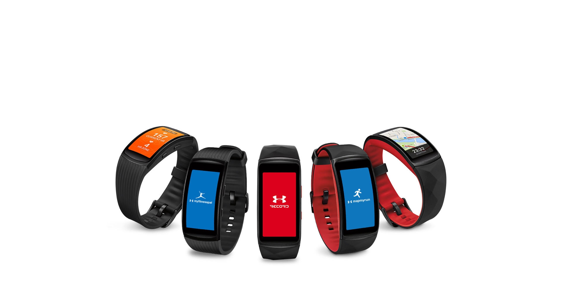 ساعت هوشمند سامسونگ گیر فیت 2 پرو با اپلیکیشن های فوق العاده Under Armour