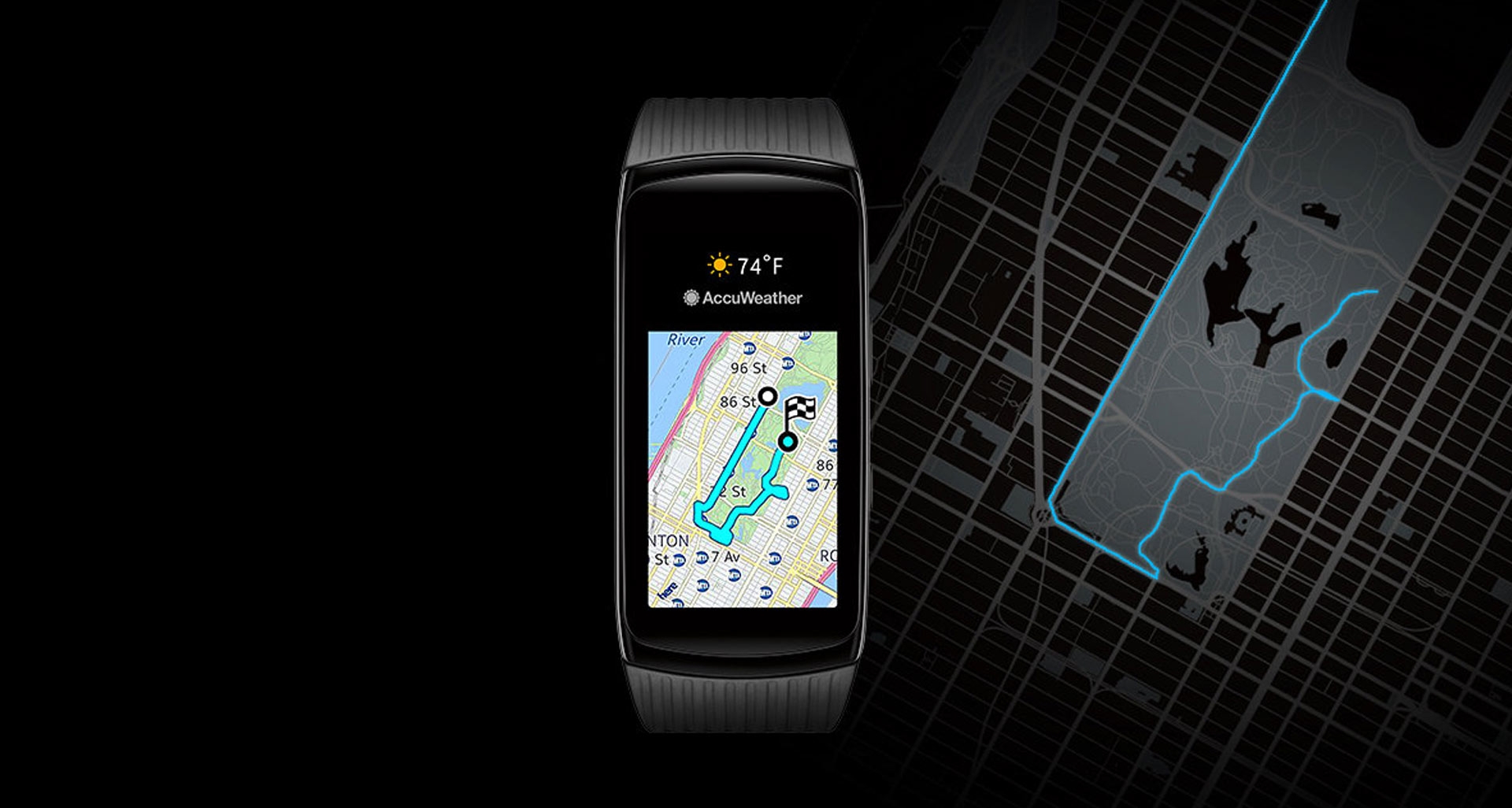 ساعت هوشمند گیر فیت R365 با GPS پیشرفته