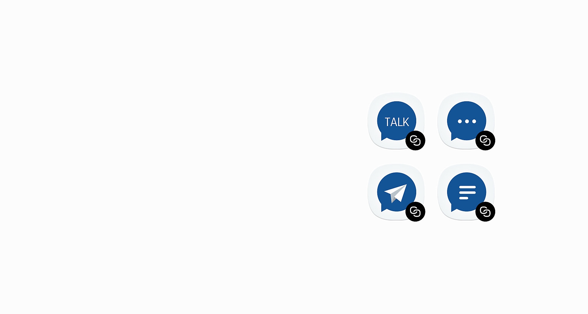گوشی مدل J250FD سامسونگ با قابلیت Dual Messenger