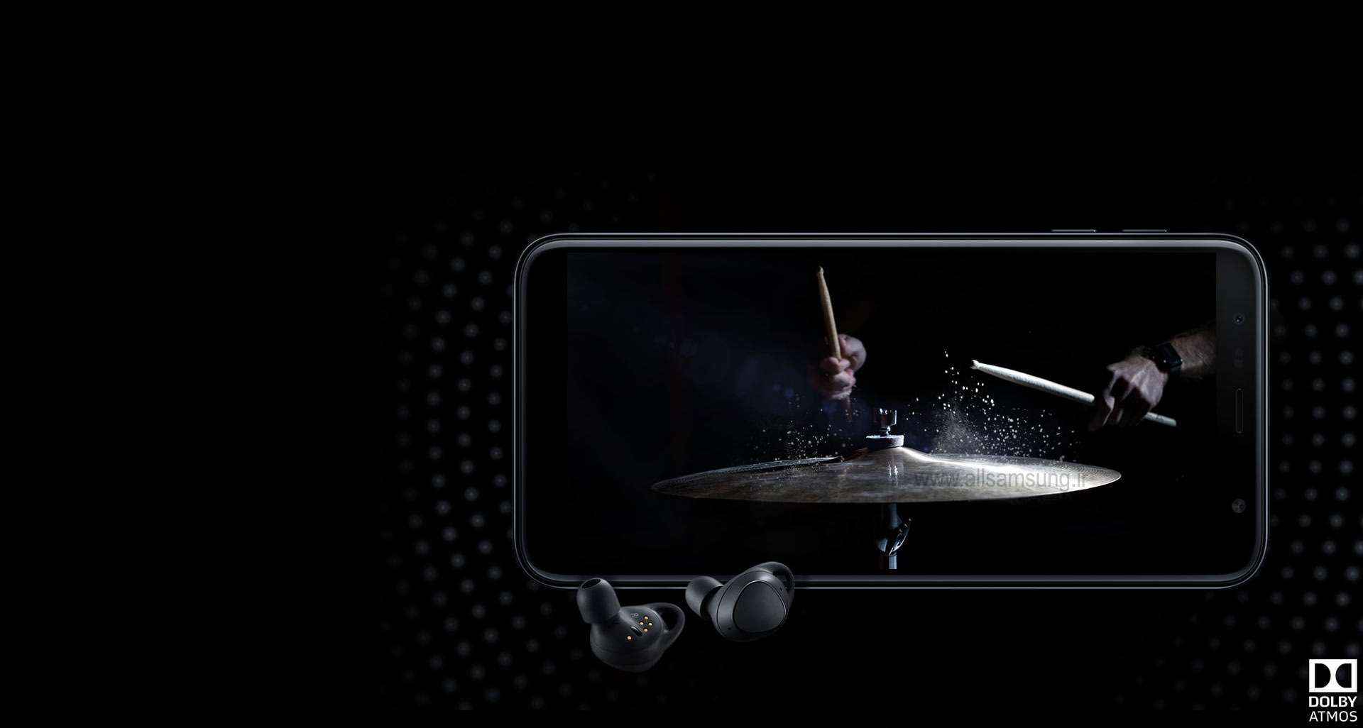 تجربه صدای دالبی با گوشی J6 Plus سامسونگ